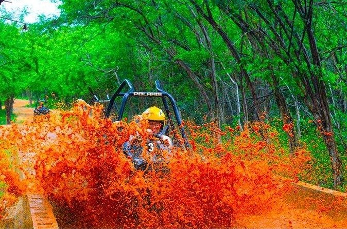 Jamwest ATV Off-Road Adventure & Zipline Combo in Negril - Rough trails, muddy turns, and countryside views