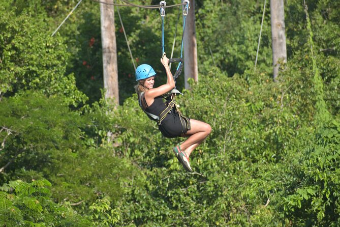 Jamwest Reggae Zipline Tour from Negril - The rappel is a useful final thrill