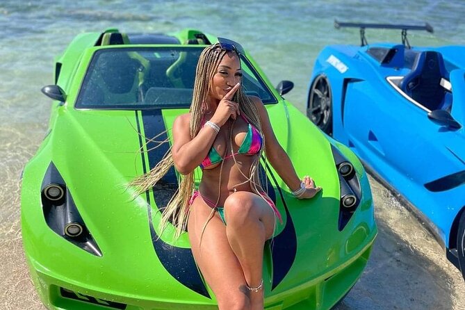 Jet Car, Jet Ski and Parasailing Experience - Parasailing Above Jamaica’s Blue Green Water
