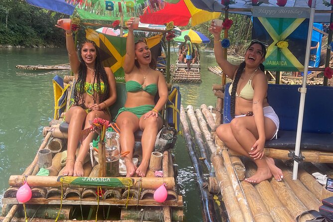 Jet Ski and Bamboo Rafting Limestone Massage From Montego Bay - What $155 per person really buys