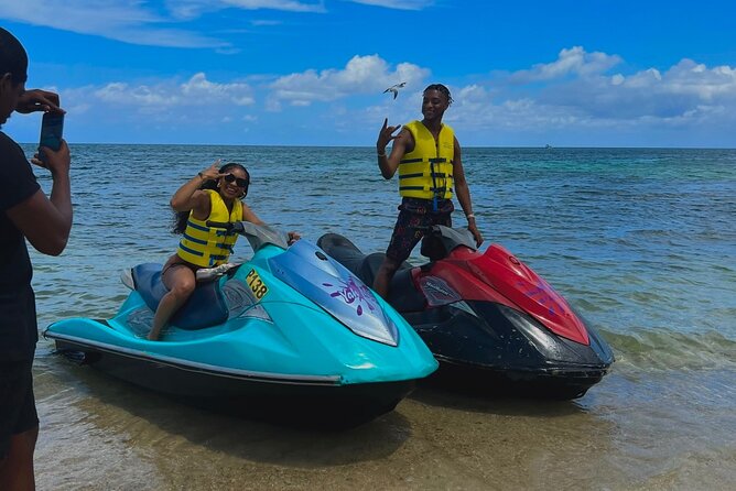 Jet Ski in Montego Bay - Riding a WaveRunner along Montego Bay’s coast