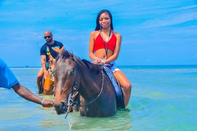 Kennedy's Horseback riding, Blue Hole and Secret Falls from Montego Bay - Lunch, photos, and tips add to the cost