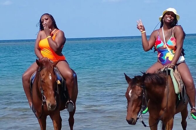 Kennedy's Horseback riding, Blue Hole and Secret Falls from Montego Bay - The guides make or break the day