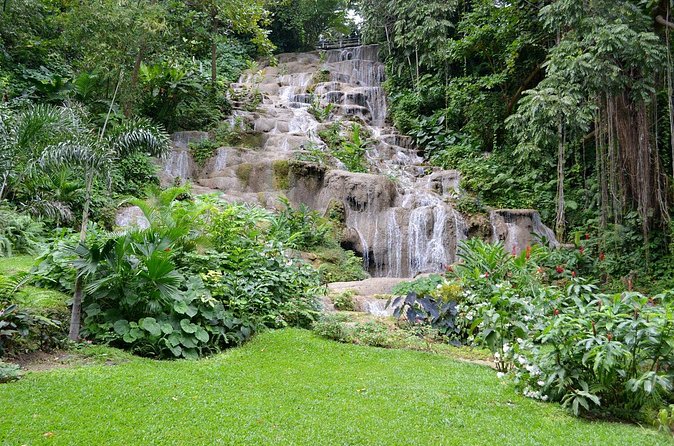 Konoko Falls and Tropical Garden Tour from Ocho Rios - Reaching the top for Ocho Rios views