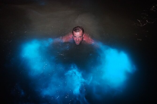 Luminous Lagoon "Glistening Waters" Tour from Grand Palladium Resorts - Swimming with the glowing water