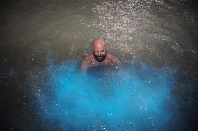 Luminous Lagoon Small Group Tour from Montego Bay - Swimming in the blue-green glow