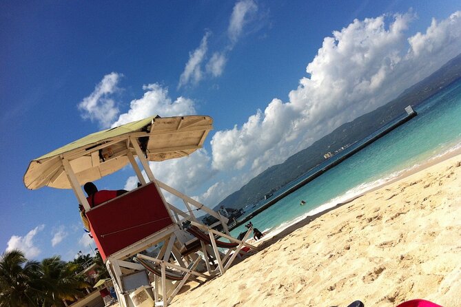Margarita Vile And Doctor Cave Beach From Hotel In Montego Bay - A Montego Bay Beach Day With Two Moods
