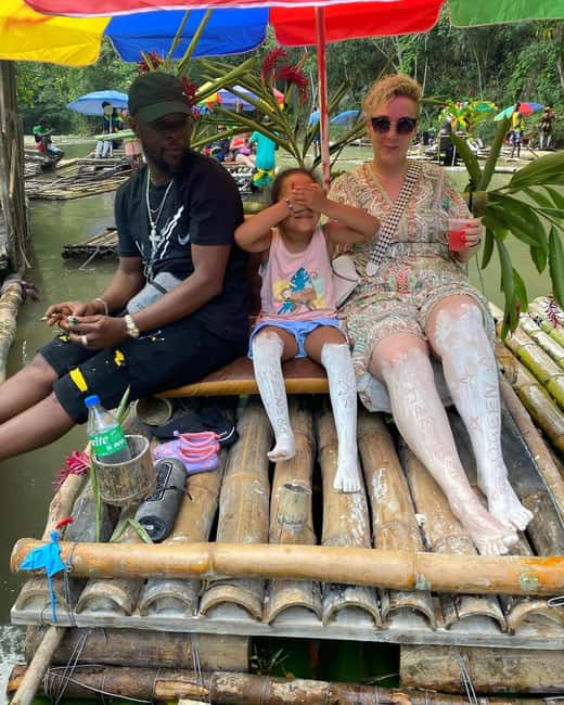 Marijuana Farm, Bamboo Rafting and Doctors Cave Beach Tour - Reggae rafting on the Great River