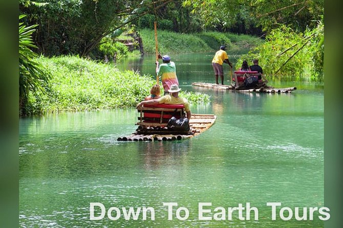 Martha Brae Bamboo Rafting Tranquil Peace Of Mind - A gentle Jamaican outing built around the river