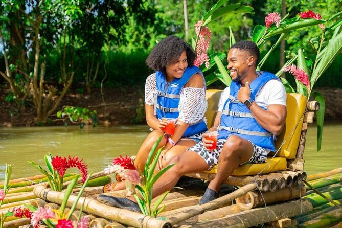 Martha Brae Rafting and Luminous Lagoon from Montego Bay Jamaica - Tarzan’s Corner and the optional swim