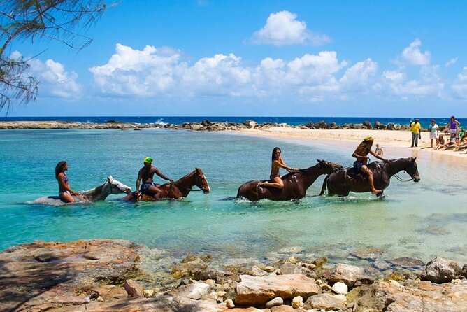 Martha Brae Rafting, Horseback Riding and Luminous Lagoon - Triple Treat - Two hours at Braco Stables