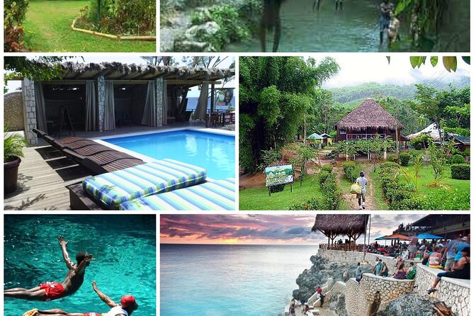 Mayfield Falls, Blue Hole & Rick's Café Tours/Weed Farm option - Air-conditioned transport makes a packed day easier