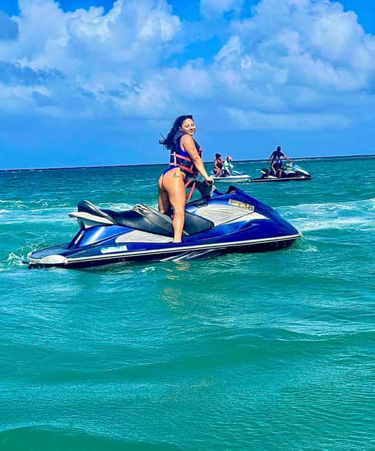 Montego Bay: ATV and Jet Ski Combo With private Pickup - Tropical Bliss Beach and the 30-minute jet ski ride