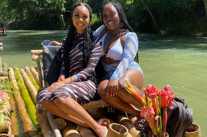 Montego Bay Bamboo Rafting and Hip Strip Private Tour - The limestone foot massage