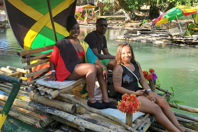 Montego Bay Bamboo Rafting & limestone Massage Private Transfer. - A private ride versus a group excursion