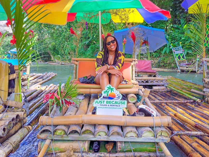 Montego Bay: Bamboo Rafting with Limestone Massage & Shoping - Jamaican food, rum punch, and optional extras