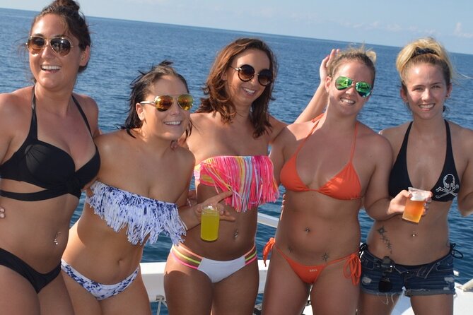 Montego Bay Catamaran: Snorkel Tour with Open Bar & Reggae DJ - The open Jamaican bar and included food