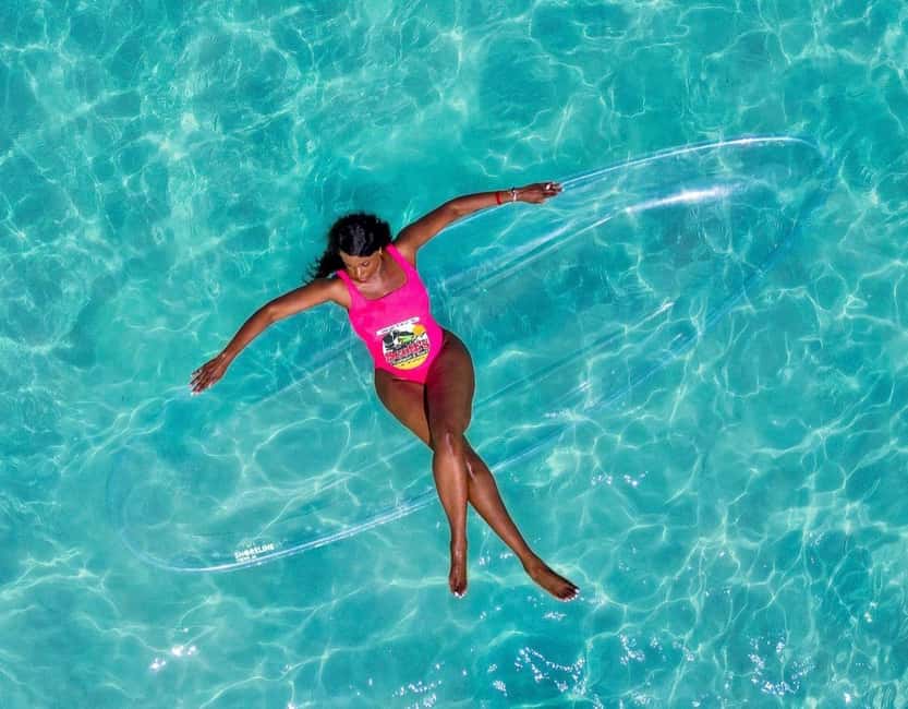 Montego Bay: Clear Kayak Drone Photoshoot Experience - Why a clear kayak makes the photos different