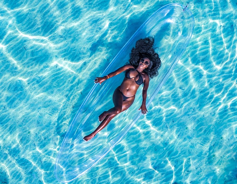 Montego Bay: Crystal Clear Kayak Drone singles Photo Shoot - Why the aerial view matters