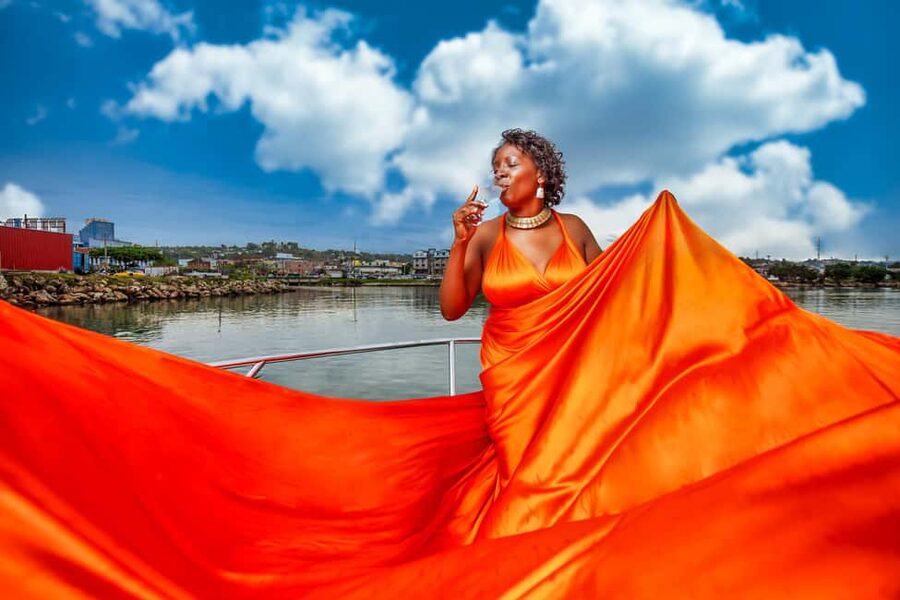 Montego Bay: Flying Dress Photoshoot in Montego Bay Jamaica - Who will enjoy this most?