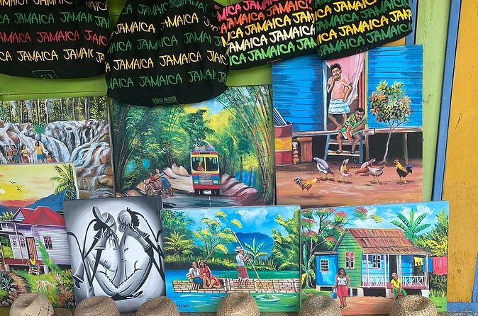 Montego Bay Highlights Tour with Shopping & Bamboo River Rafting - Finding handmade goods at the craft market