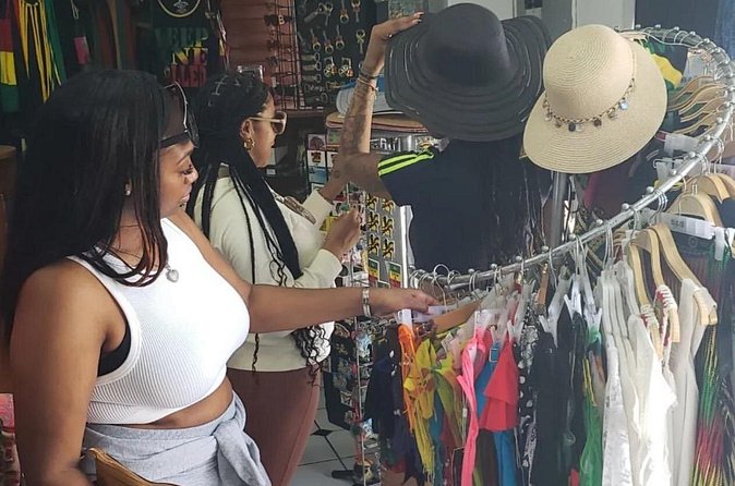 Montego Bay Hip Strip Shopping and Margaritaville - A private vehicle makes the short schedule easier