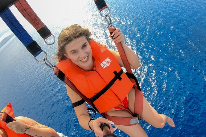 Montego Bay: Jet Car, Jet Ski and Parasailing - Taking to the sky for 10 minutes