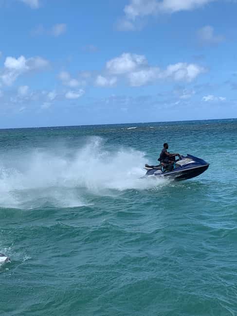 Montego Bay: Jet Ski & Beach with Private Transport - Getting Comfortable Before the Jet Ski Ride