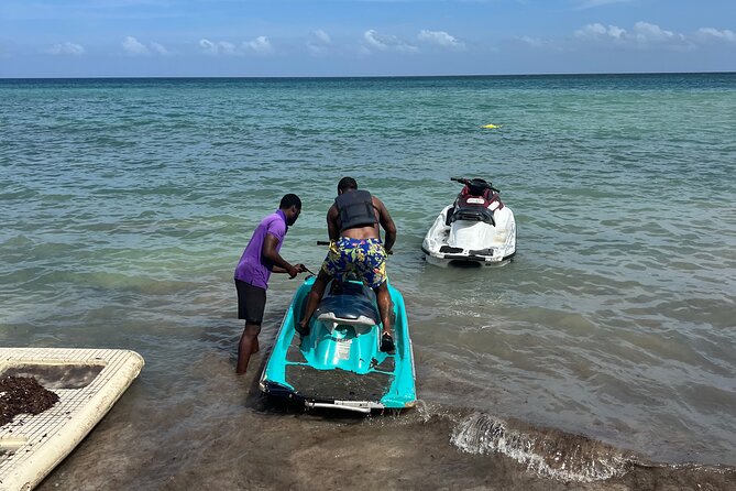 Montego Bay Jetski and Bamboo River Rafting Private Tour - Private transport makes the short schedule easier
