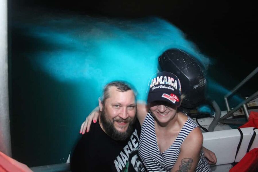 Montego Bay: Luminous Lagoon Evening Boat Tour - Leaving Montego Bay for Falmouth