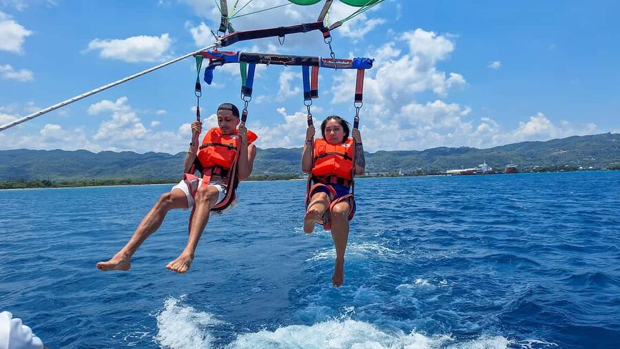 Montego Bay: Parasailing and Jet Ski Combo with Pickup - Thirty minutes of jet ski speed along the coast
