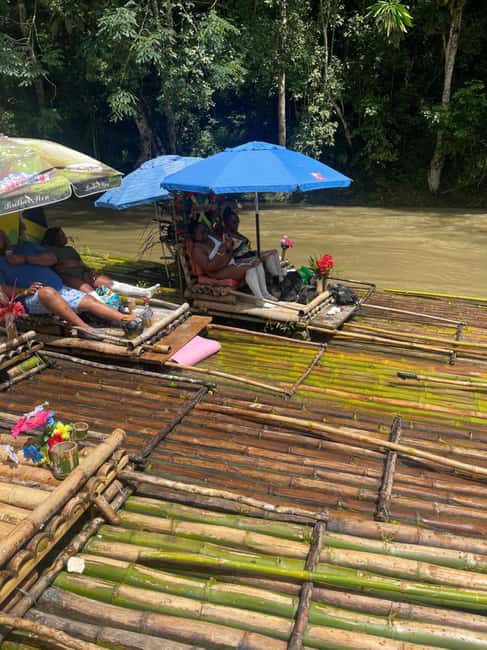 Montego Bay : Private Bamboo River Rafting and Foot Massage - The limestone foot massage adds a second kind of relaxation