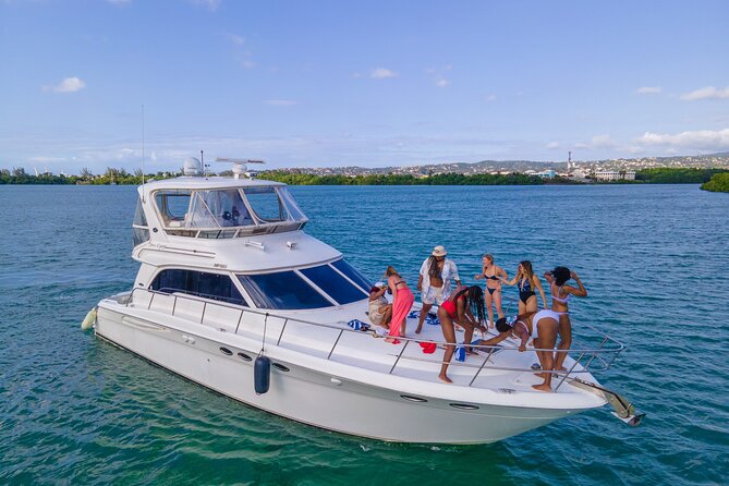 Montego Bay Private Yacht Tour with Open Bar and Lunch - A peaceful run to the Fish and Bird Sanctuary