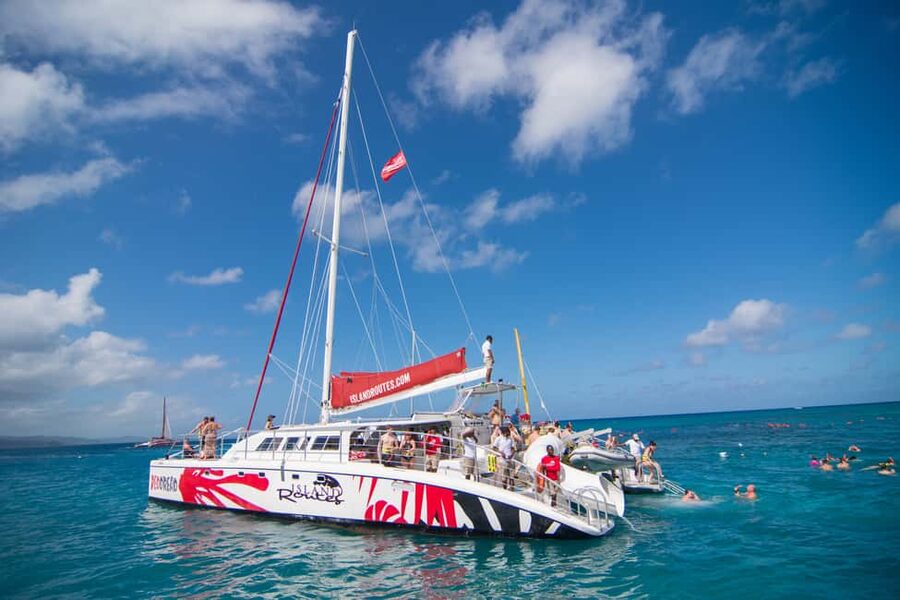 Montego Bay: Reggae Catamaran 18+ Cruise with Open Bar - Margaritaville gives you a short break on land
