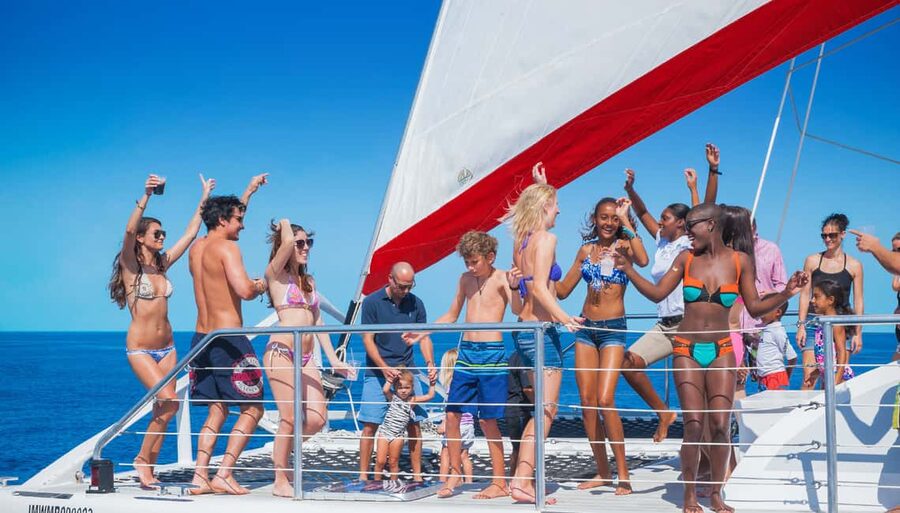 Montego Bay: Reggae Family Catamaran Cruise with Snorkeling - Key points at a glance