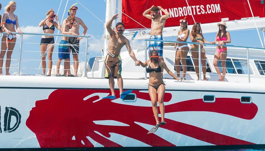 Montego Bay: Reggae Family Catamaran Cruise with Snorkeling - Safety, comfort, and who should skip it