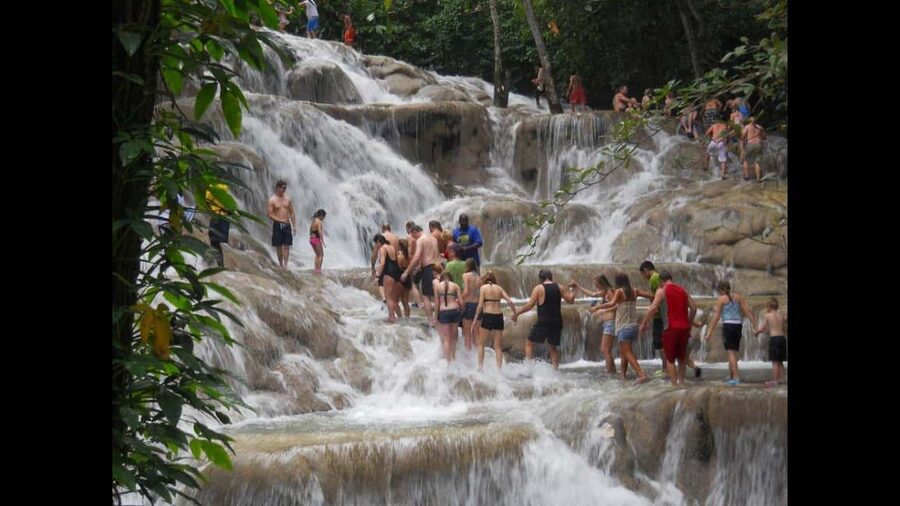 Montego Bay: River Rafting and Dunn's River Falls Day Trip - A six-and-a-half-hour day with two very different moods
