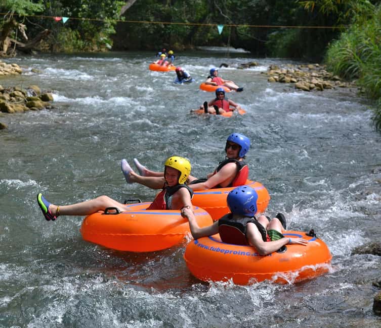 Montego Bay: River Tubing & Bamboo Beach Club VIP Access - A five-and-a-half-hour mix of river and beach