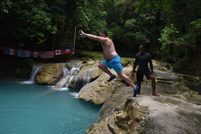Montego Bay Shore Excursion: Blue Hole & Secret Falls Tour plus Shopping - What $130 includes, and where the value sits