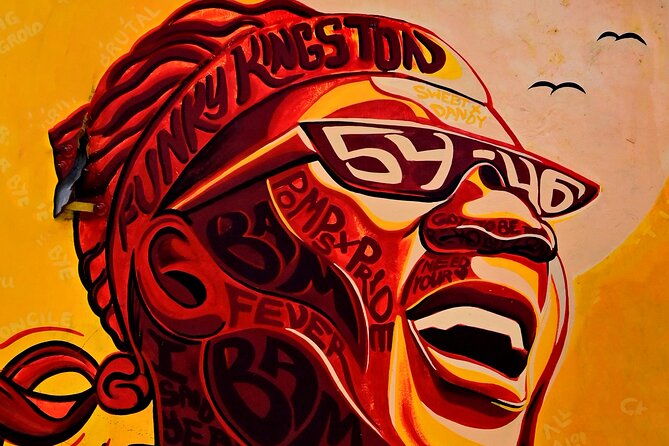Mural Tours in the Downtown Kingston Art District, Jamaica - The one-hour walk through Water Lane