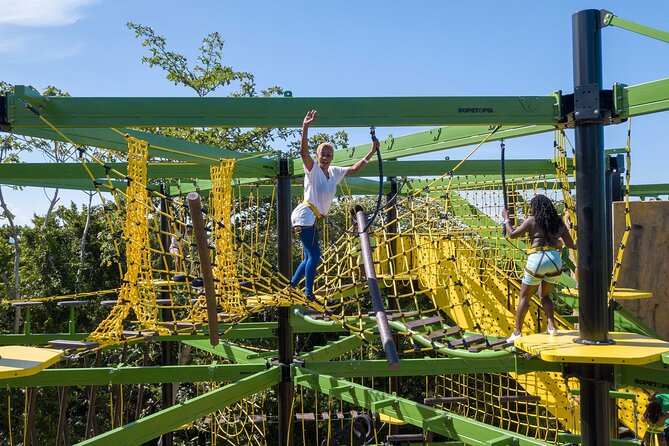 Mystic Mountain Zipline with Bobsled & Raggamuffin - At the summit, choose your own level of challenge