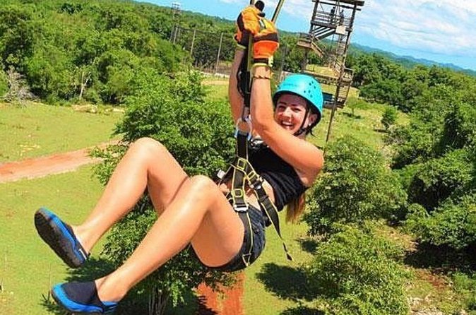 Negril Adventure Tour: ATV & Zipline - Ziplining Adds a Different View
