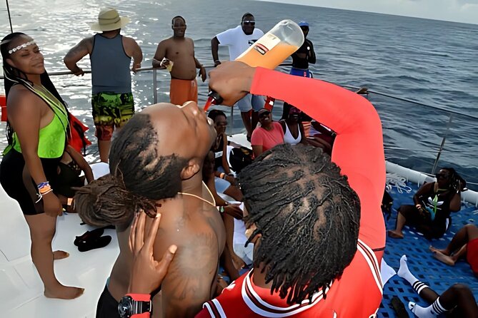 Negril Catamaran: Adults Sunset Party with Drinks & DJ - Snorkeling in the clear water