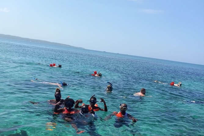 Negril Glass Bottom Boat Tour Snorkeling and Booby Cay - An hour on tiny Booby Cay Island