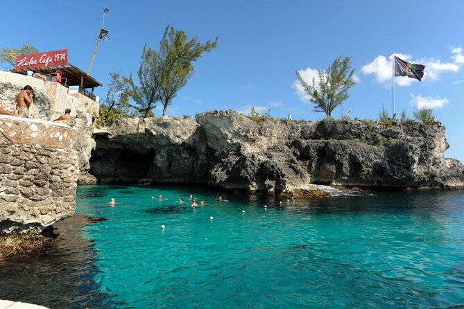 Negril Private and Public Beach with Ricks Cafe from Montego Bay - Calico Jack’s Pirate Island and the optional boat ride