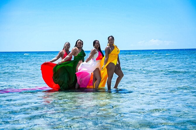 OceanShootJamaica Flying Dress, Montego Bay - What you receive after the session