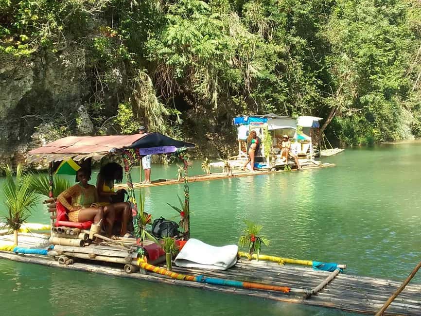 Ocho Rios : Bamboo River Rafting and HorseBack Riding - Rio Nuevo and the calm rhythm of bamboo rafting