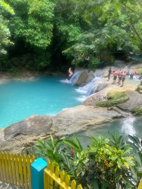 Ocho Rios : Blue Hole and River Tubing water Activity - Blue Hole brings the action first