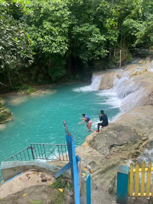 Ocho Rios : Blue Hole and Sightseeing Tour - Swimming, rope swings, caves, and optional jumps