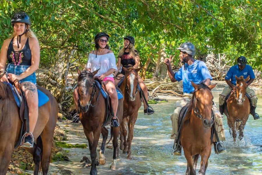Ocho Rios: Horseback Riding in the Ocean and Bamboo Rafting - My recommendation